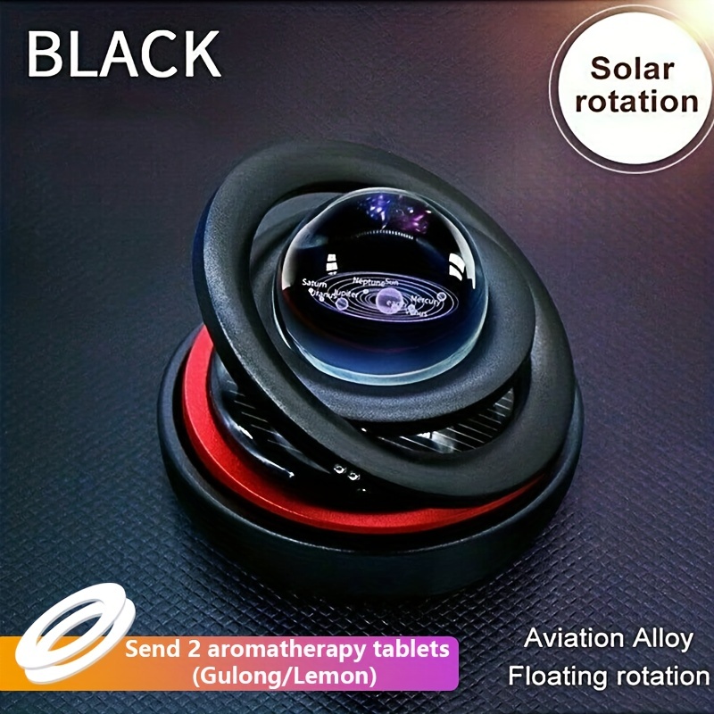 Auto Lufterfrischer Solar Magnetische Levitation Rotierende - Temu