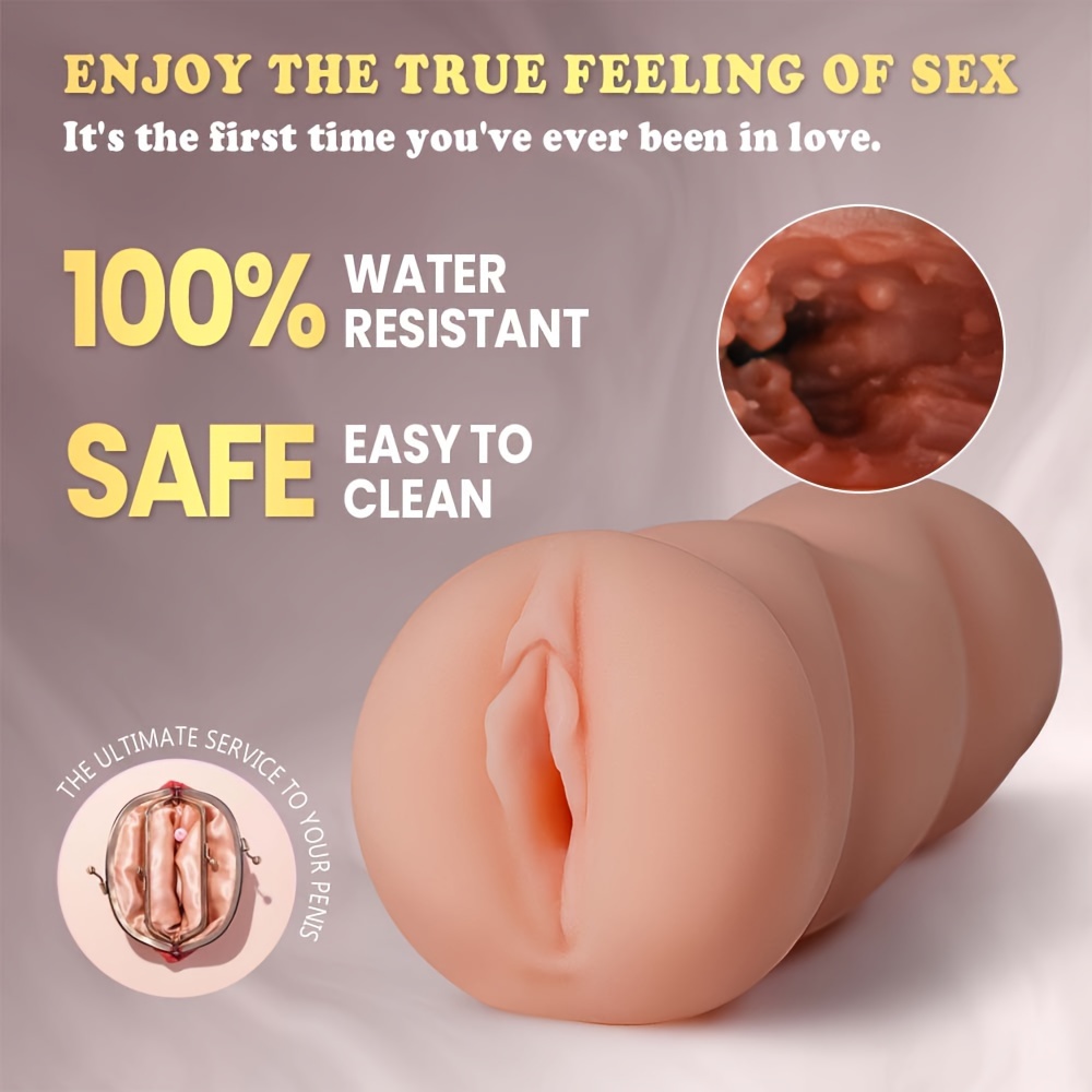 Pocket Male Masturbator Skin Friendly Tpr Realistic Lifelike