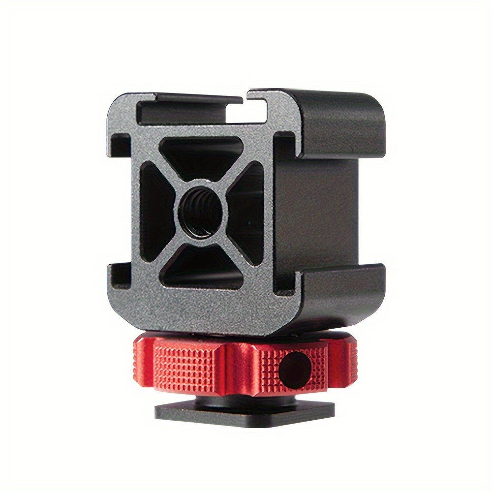  Soporte magnético de cámara de acción para GoPro, soporte  magnético de metal resistente para cámara con trípode de 360 grados  compatible con GoPro Hero 12/11/10/9/8 negro, DJI Osmo Action 4/3 y