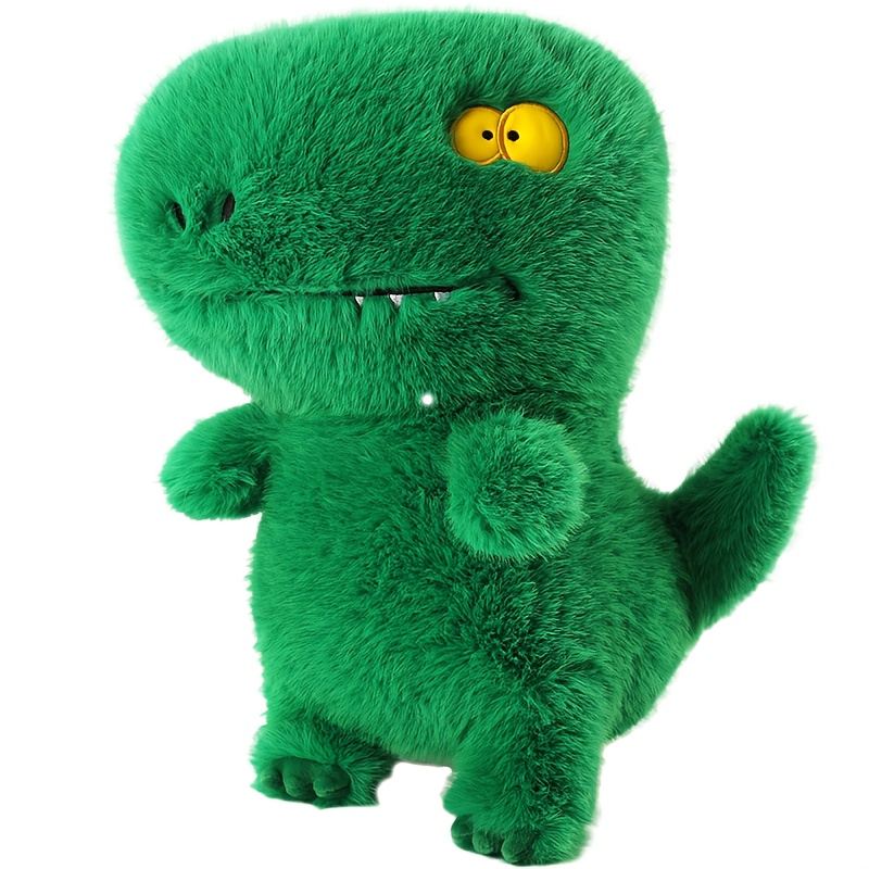 1pc13.8inch Funny Cute Little Green Dinosaur Doll Plush Toy Bed Sleeping  Pillow Super Soft Doll Party Holiday Gift