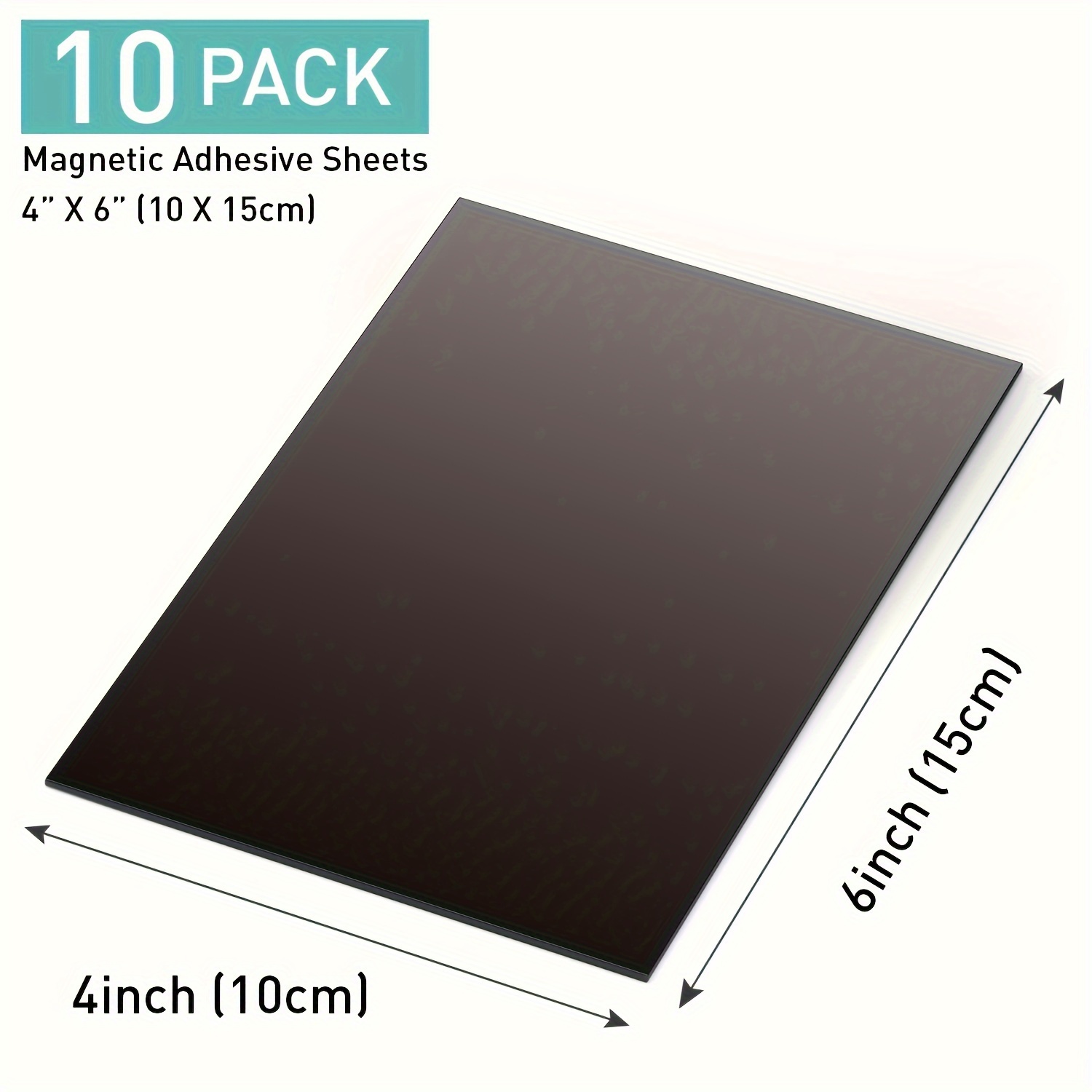 Magnetic Sheets Adhesive Backing Flexible Magnetic Paper - Temu