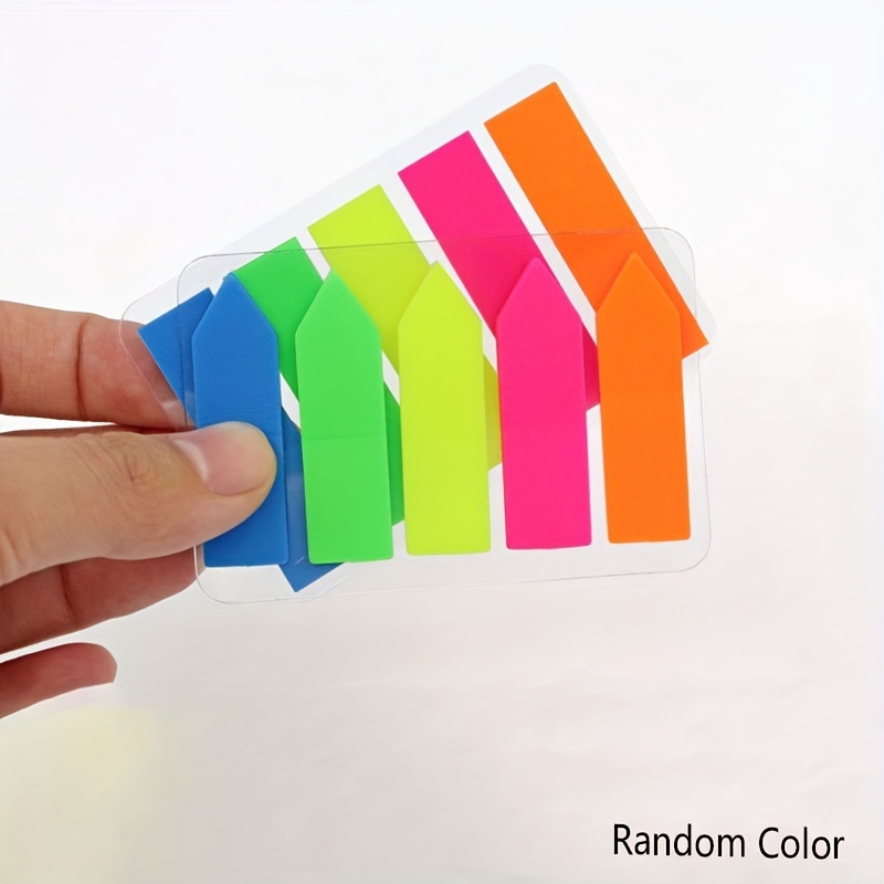 Mix Colors Sticky Notes Tabs Pastel File Tabs Flags Colored - Temu