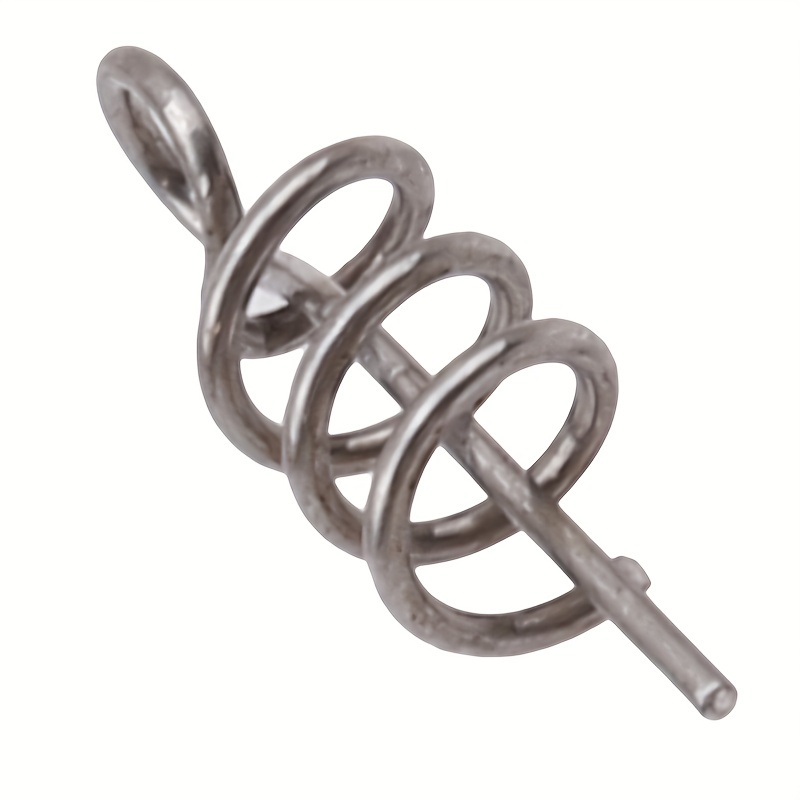 Stainless Steel Spring Twist Lock Fishing Hook Centering Pin - Temu Qatar