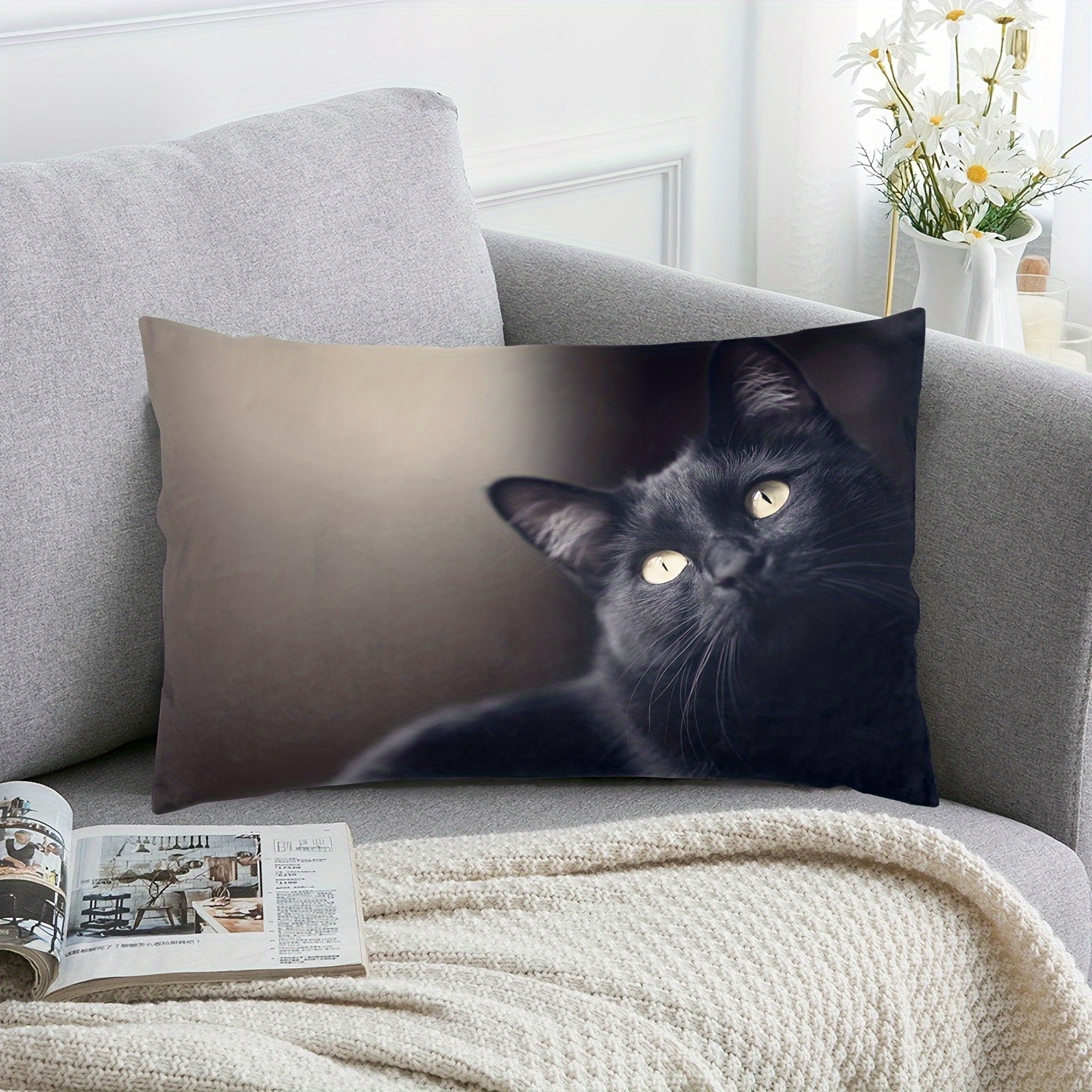 Comprar Funda de sofá para prevención de arañazos de gatos, funda