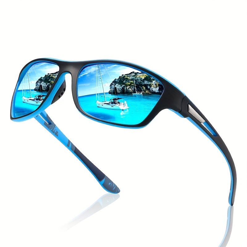 Men's Polarized Sports Glasses - Cycling, Golf, Fishing - Temu