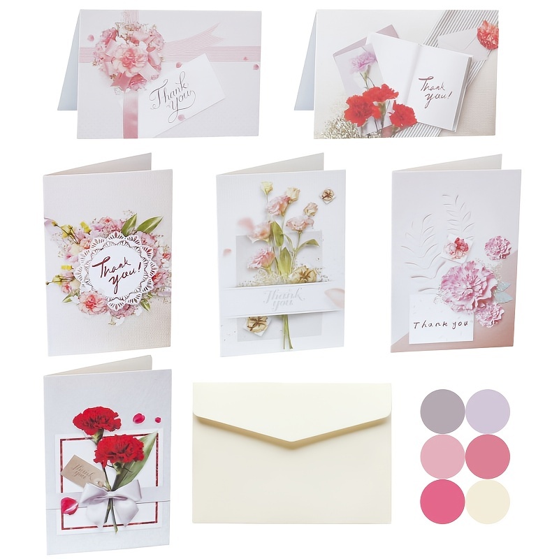 12pcs Heart & Slogan Graphic Greeting Card