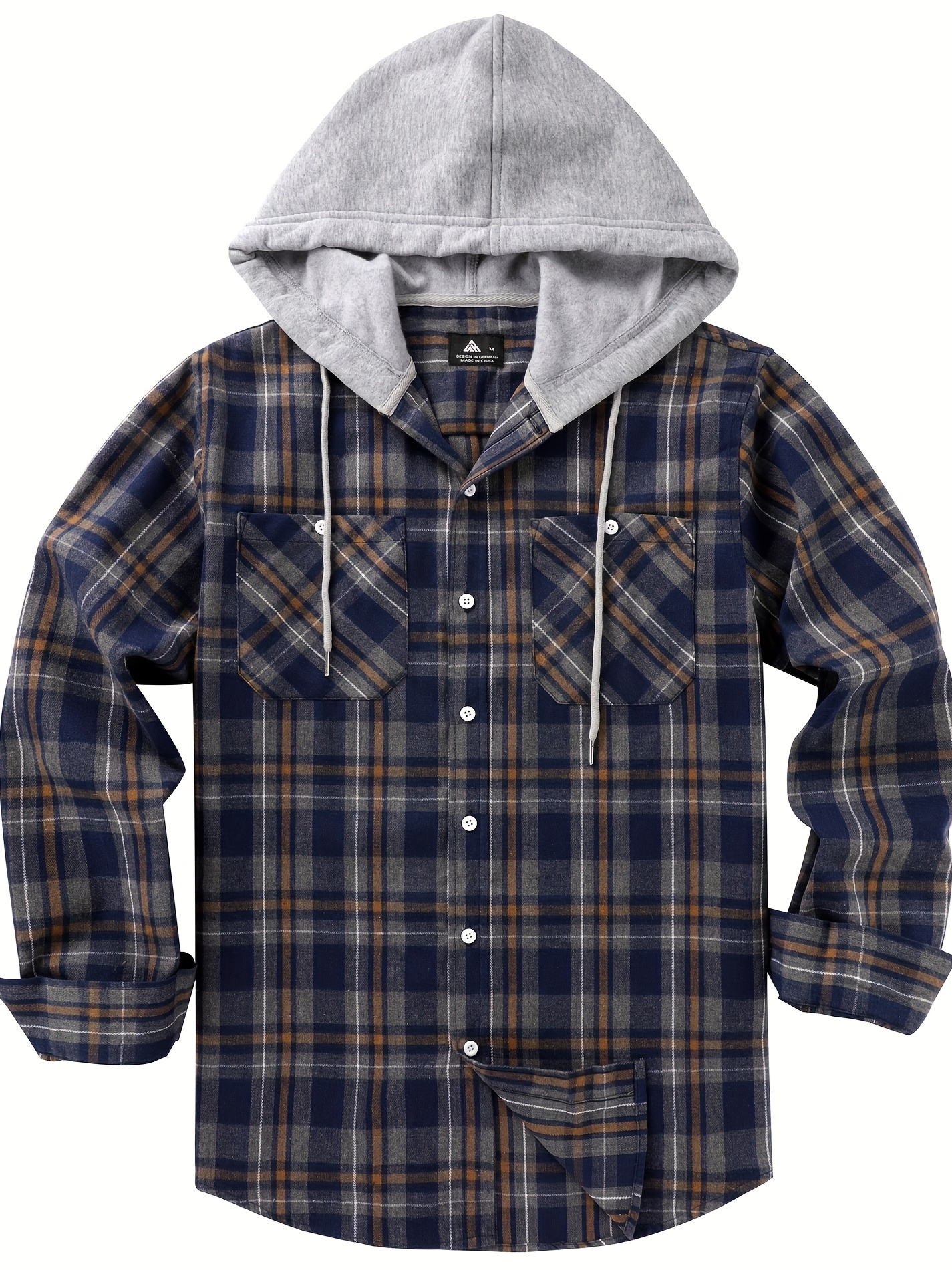 Mens big and hotsell tall quilted flannel jacket