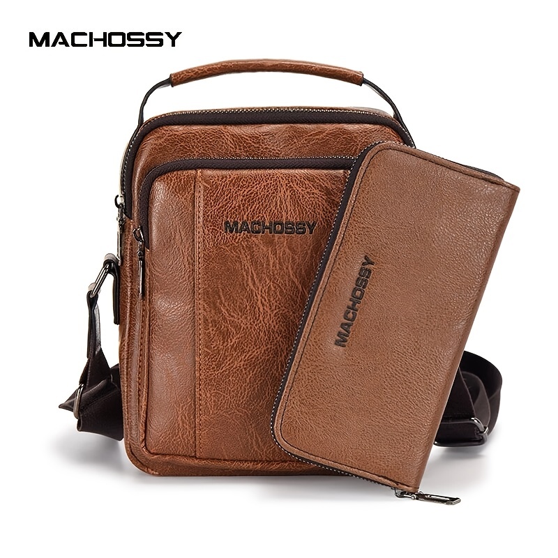 Shoulder Crossbody Bags Man Leather Bag For Men PU Leather Male