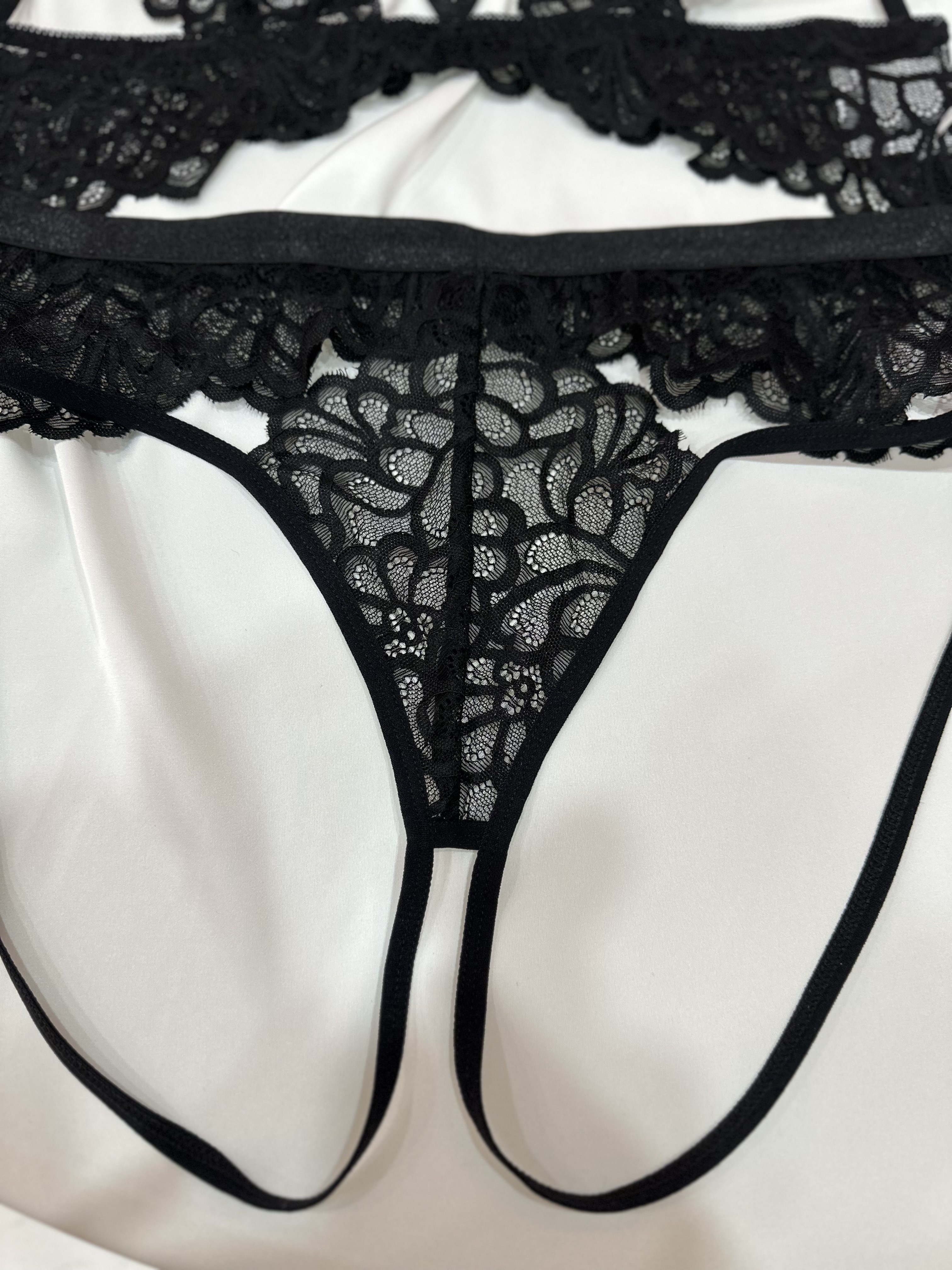  Erotic Underwear Lace Set Mature Women Lingerie with