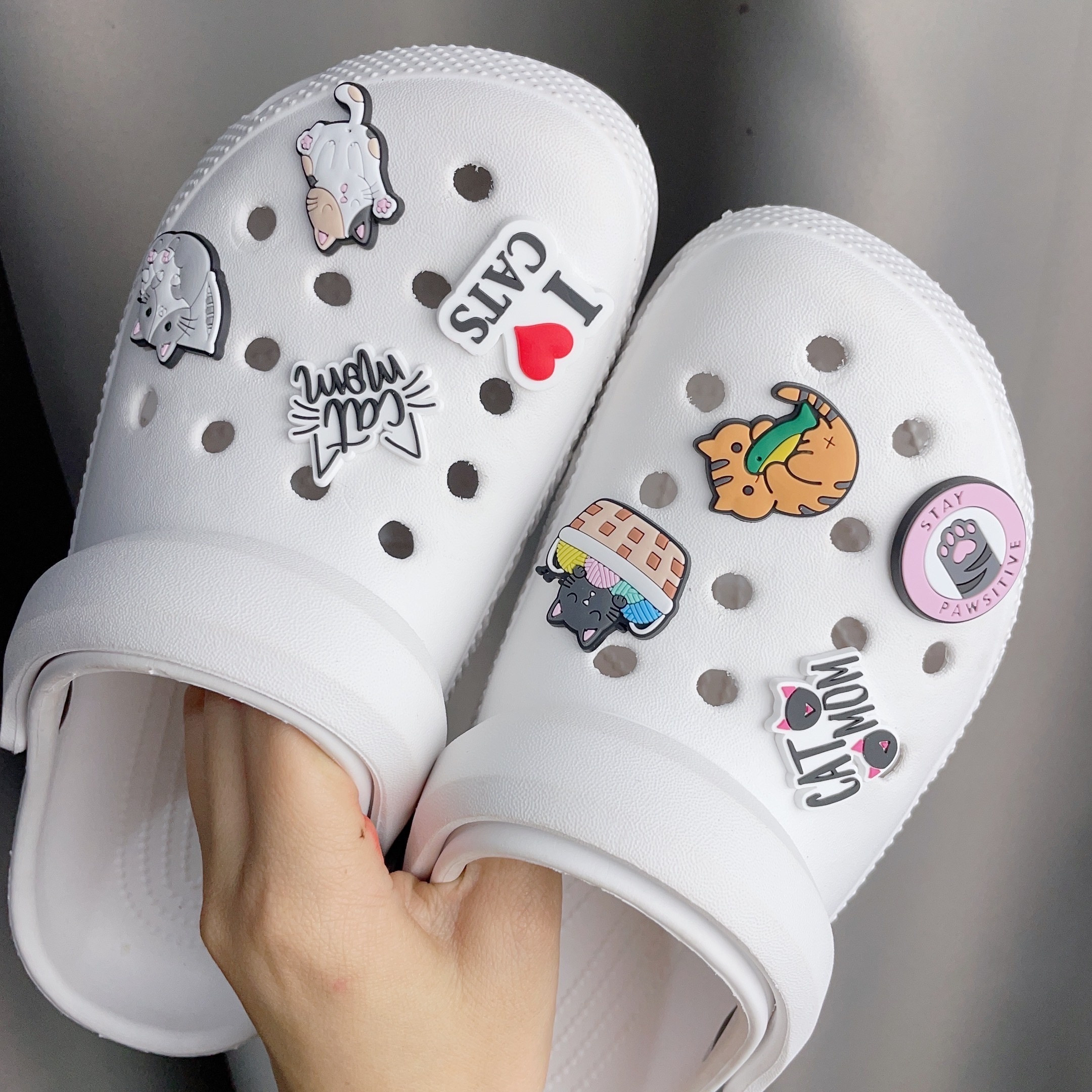 Anime Shoe Charms 8pcs Shoe Charms Decoration/Croc Charms