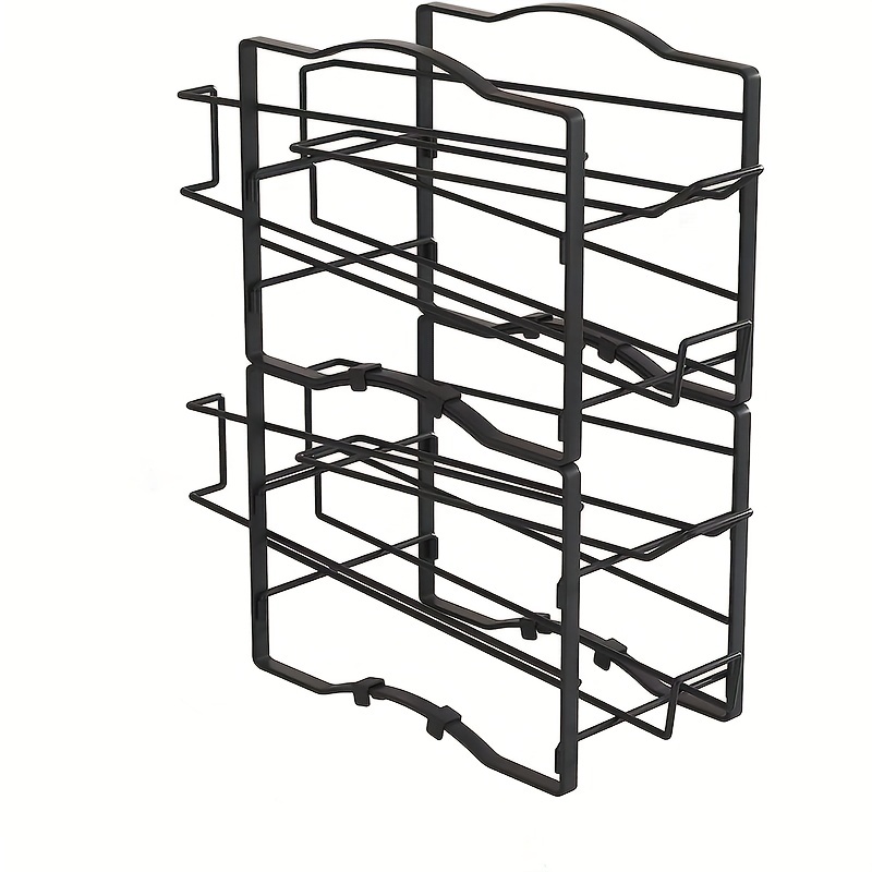 Stackable Metal Can Organizer Rack for Pantry Cupboard Cabinet