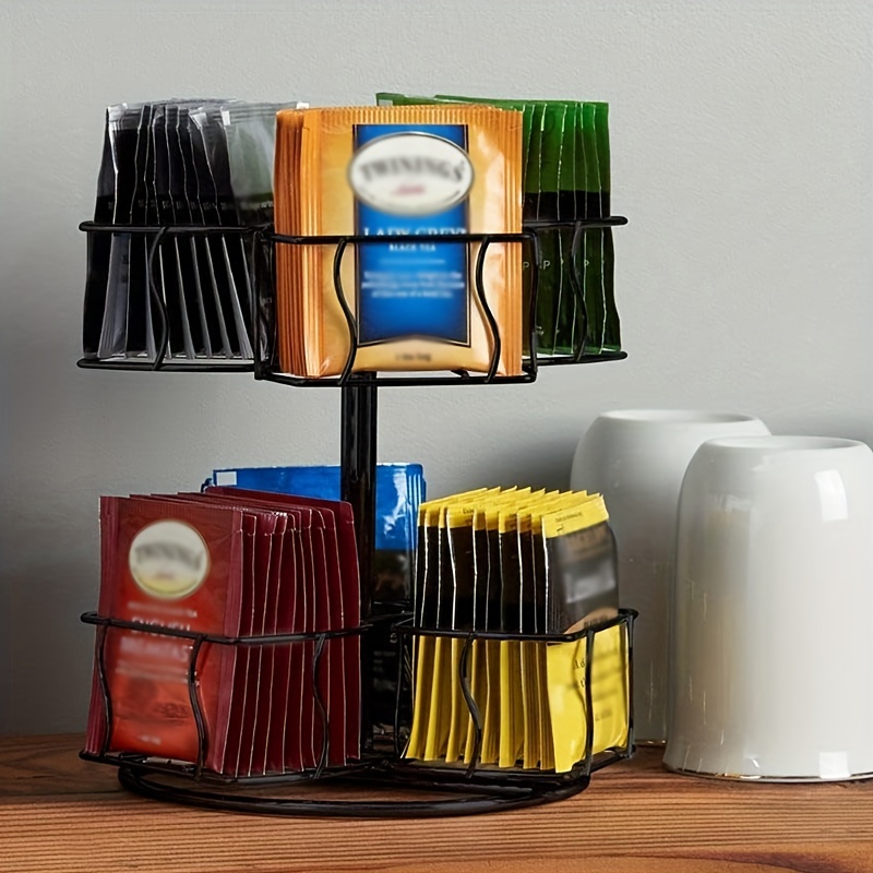 Tea Bag Organizers for Stylish Storage I mDesign