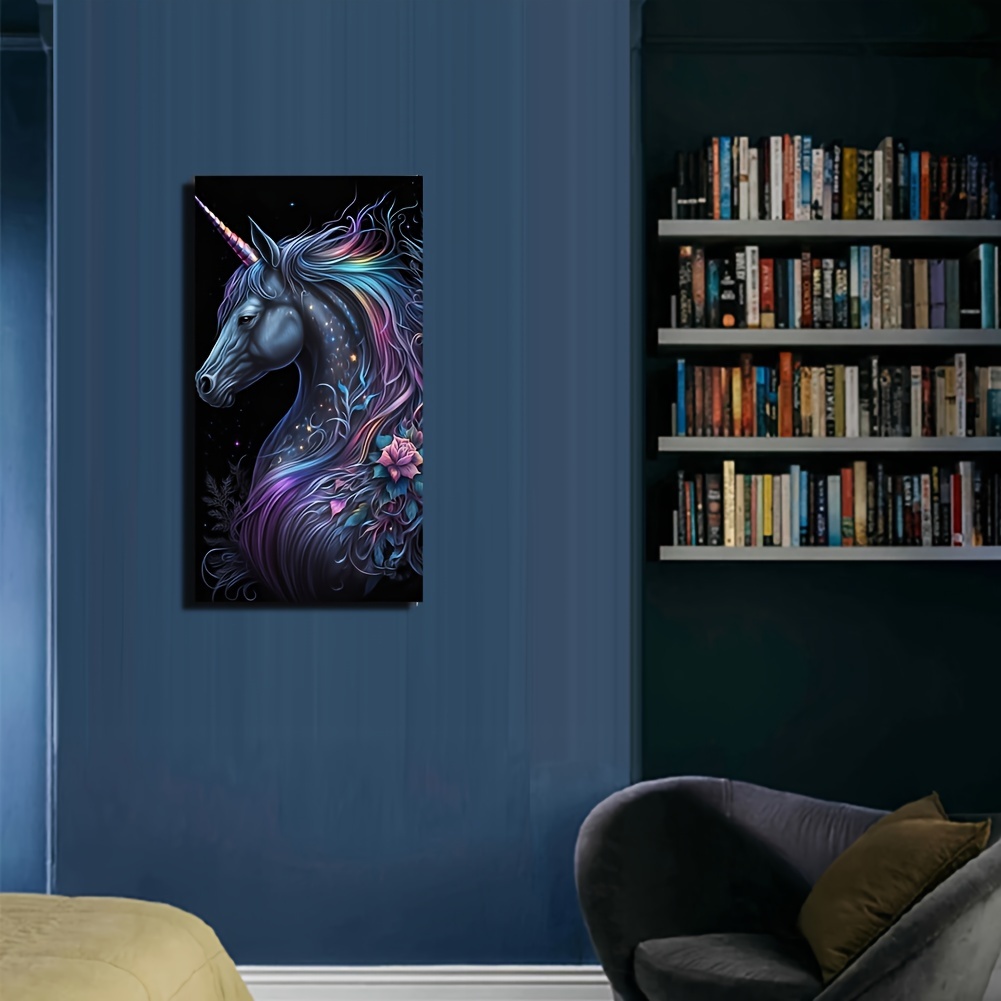 Flowers and Unicorns 5D Diamond Painting 