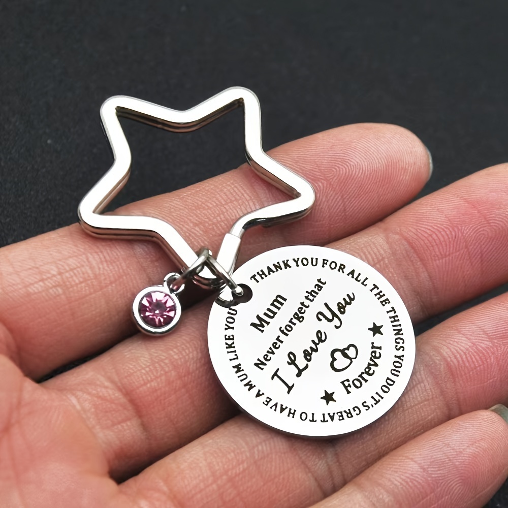 Mother And Son Keychain Gift, Mothers Day Christmas Gift Birthday Gift For  Mom From Son - Temu