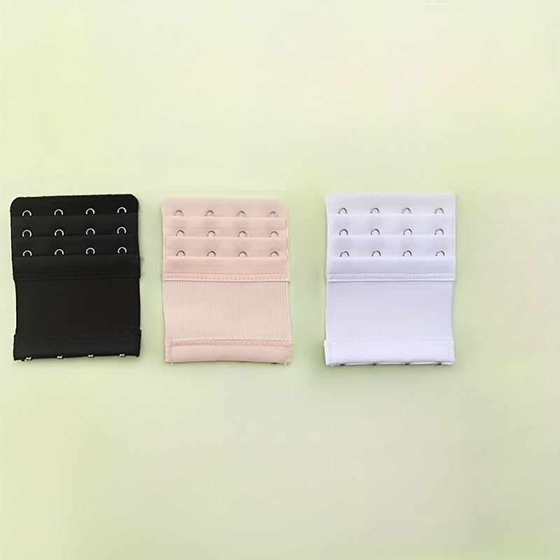 3pcs Bra Strap Extenders Adjustable Bra Band Women's Lingerie Access