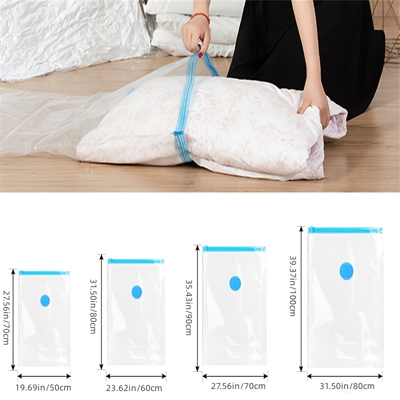 Space Saver Travel Compression Bags for Comforters and Blankets