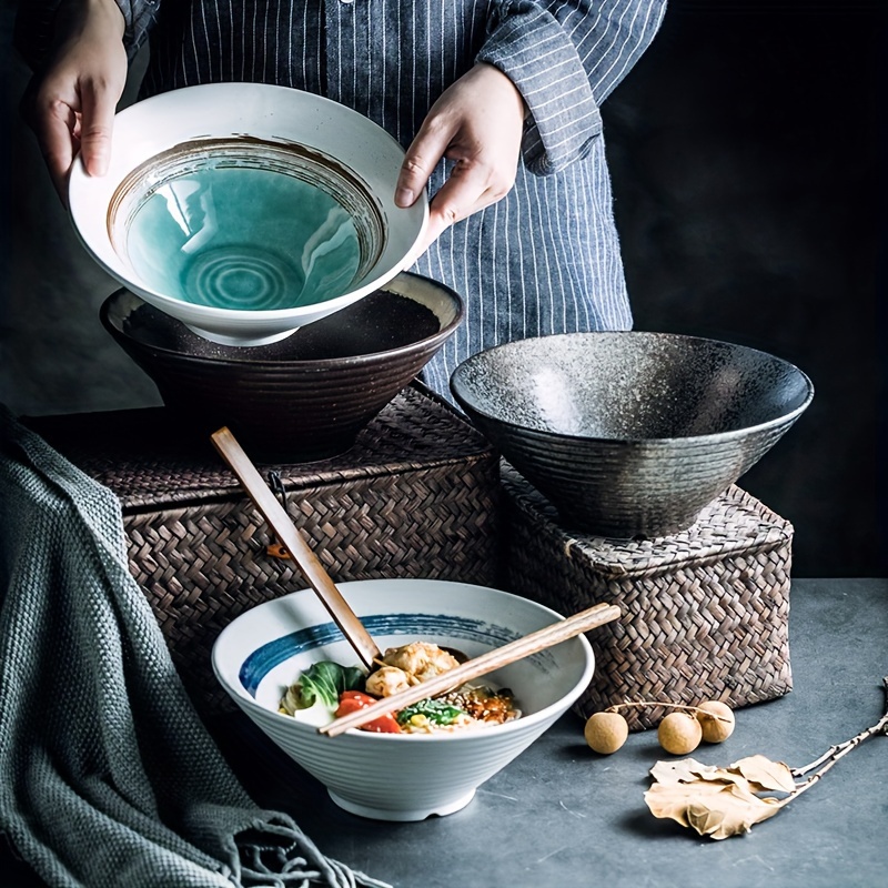 1 pz creativo ciotola Ramen in acciaio inox coreano Friut insalatiera ciotole  per zuppa d'oro singolo strato stoviglie per la casa utensili da cucina