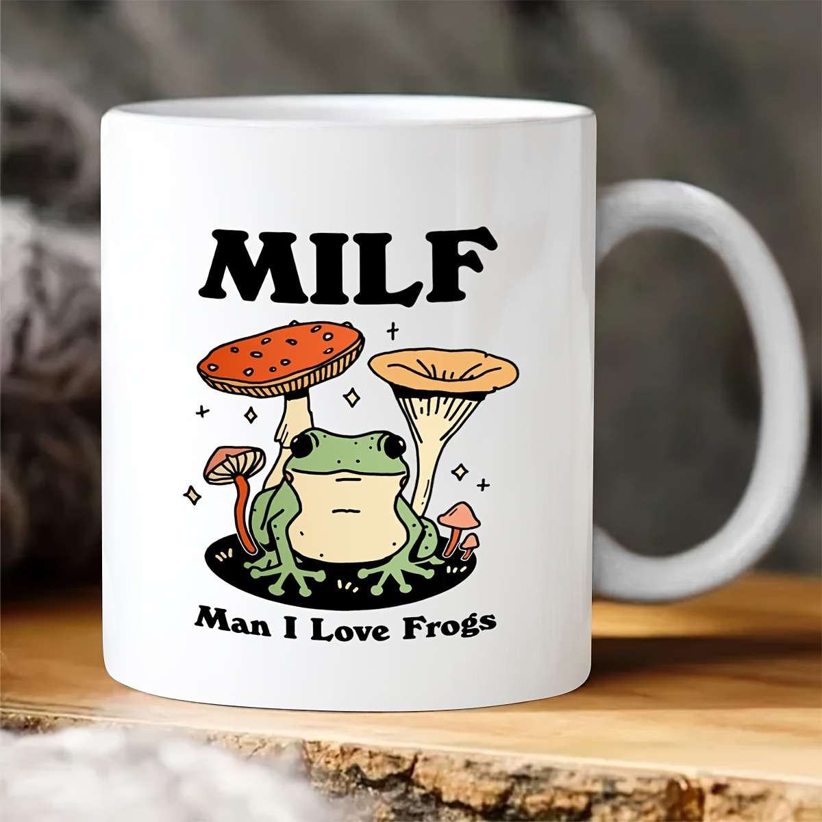 Frog Coffee Mugs Animal Inside Cups 12 Oz Funny Coffee Mugs with