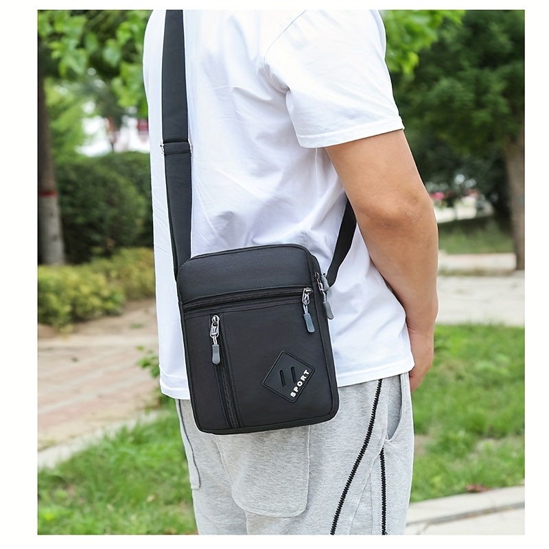 Buy Small Sling Crossbody Backpack Shoulder Messenger Bag for Men