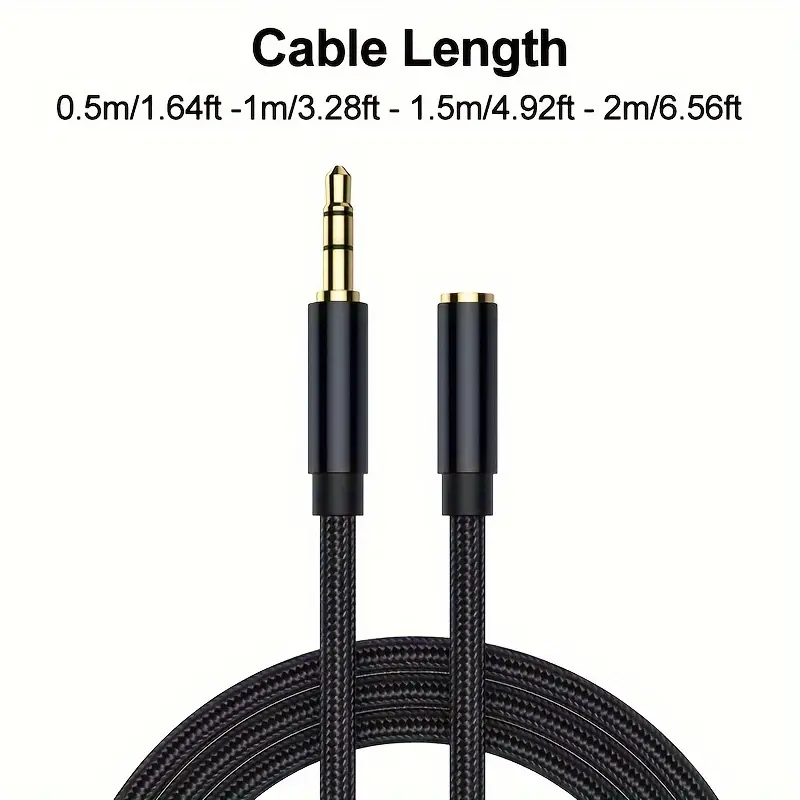 Cable De Extensión De Audio Con Conector Auxiliar ... – Grandado