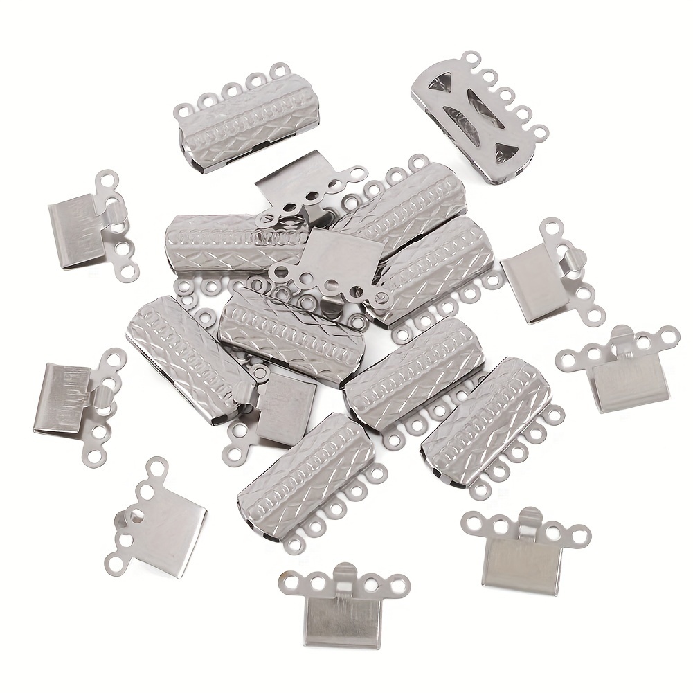 Fibbie Triangolari In Acciaio Inox Con Clip Girevole - Regolatori Per Cinghie, Zaini E Attrezzatura Outdoor