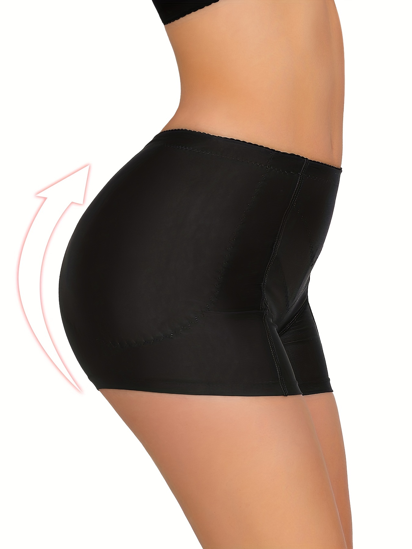 Simple Solid Shaping Shorts Tummy Control Butt Lifting - Temu