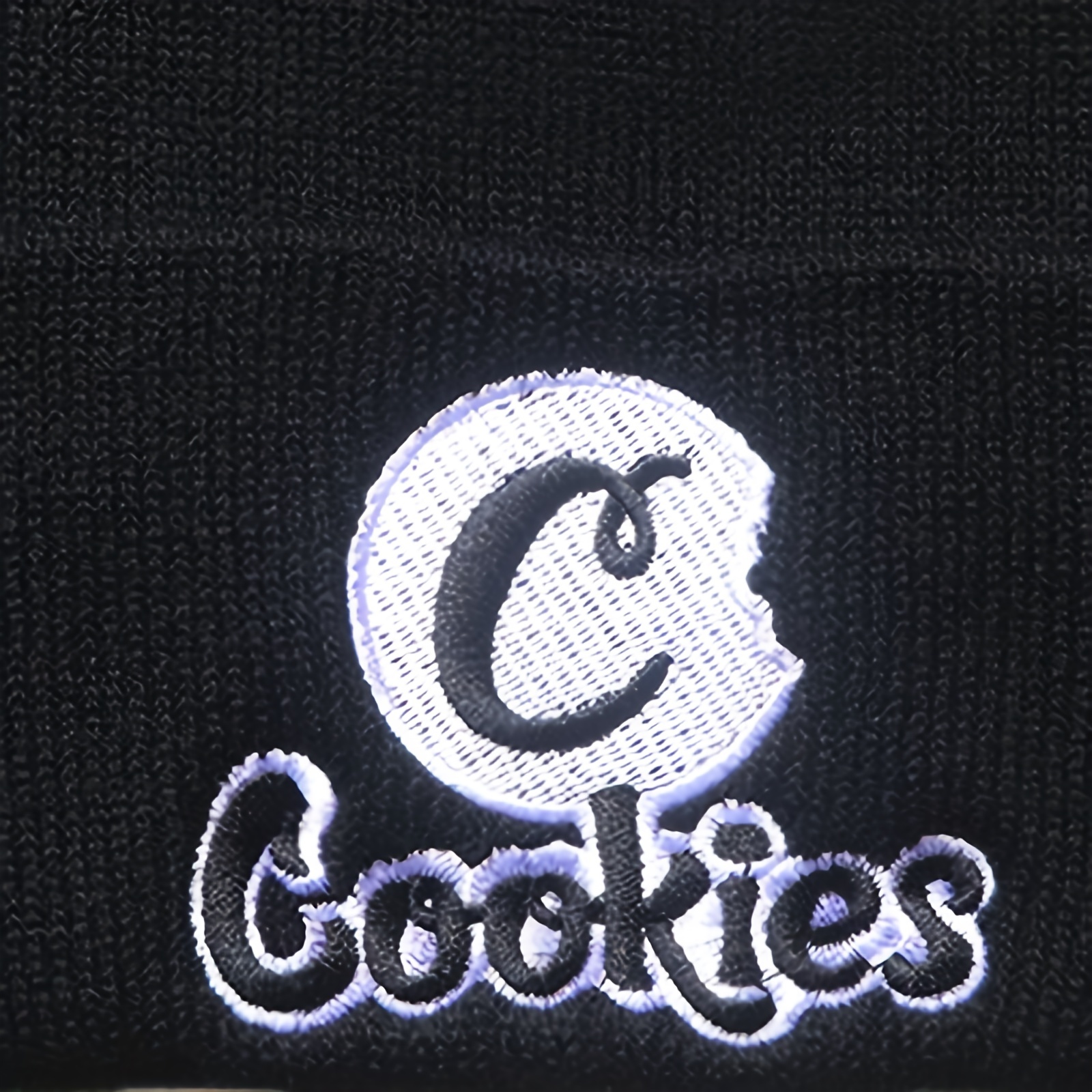 Letter Embroidery Knitted Hat Pullover Warm Coldproof Hat
