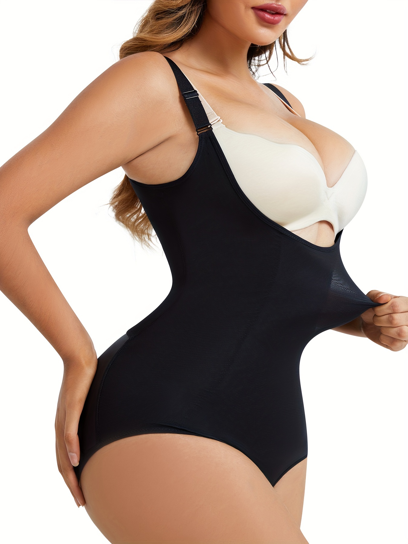 Open-bust Body Shaper Tummy Control Shapewear Bodysuit