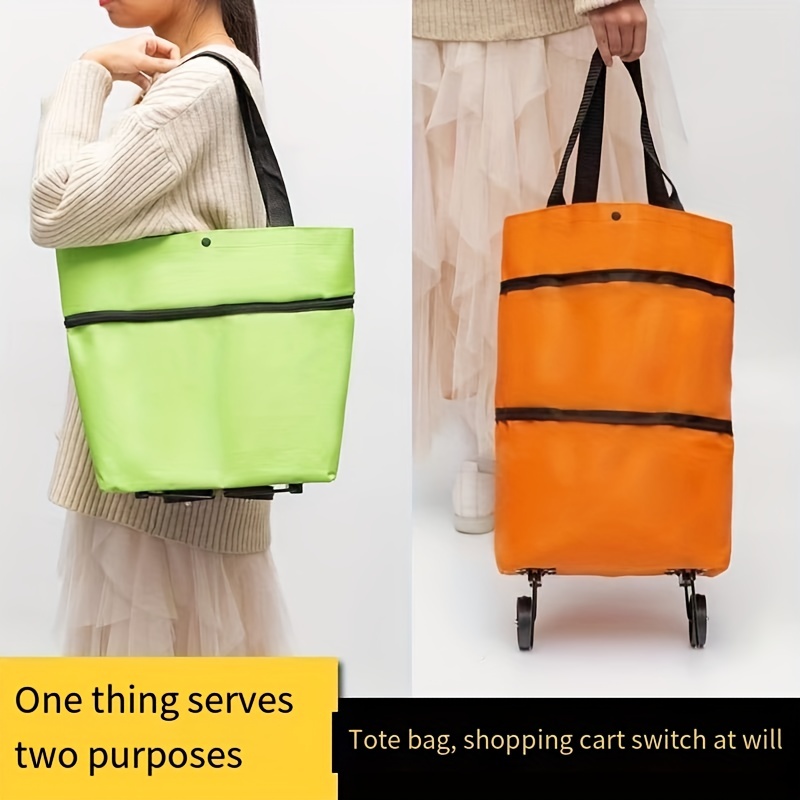Shopping Bag Con Ruote - Spedizione Gratuita Per I Nuovi Utenti - Temu Italy