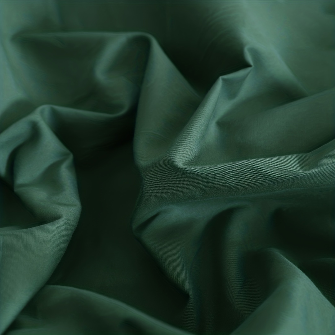 Duvet Cover, Cotton Green Reversible Bedding, Soft Comfortable