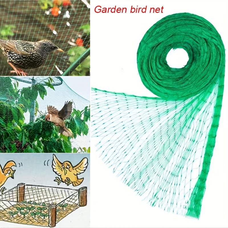  Anti-Bird Mesh Transparent Nylon Anti Bird Net Crops Garden  Plant Netting Pond Orchard Tool for Fruits Vegetables Protection(#2) :  Patio, Lawn & Garden
