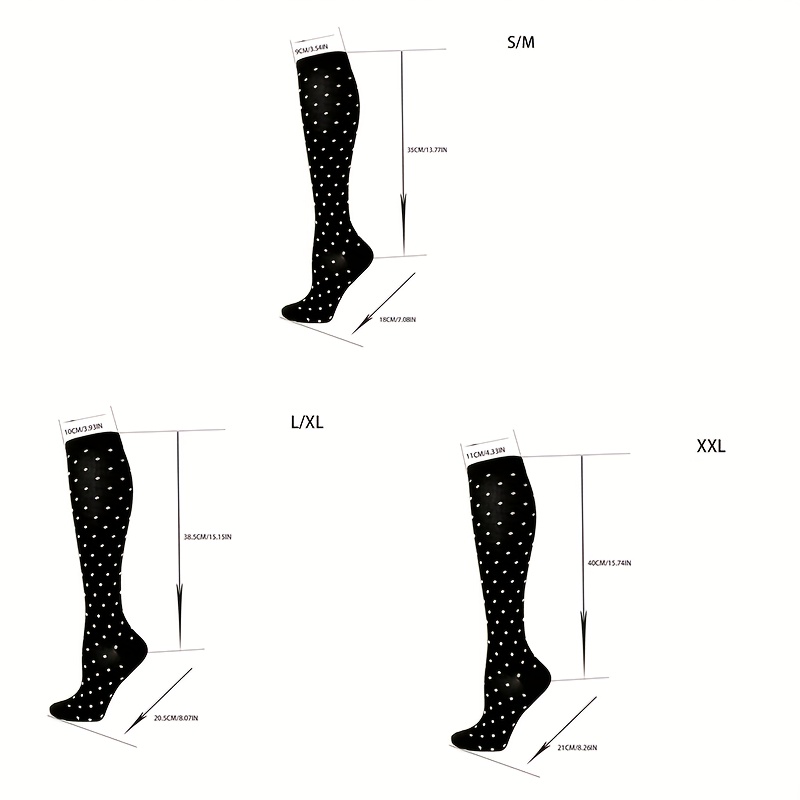 Long Tube Sports Compression Socks Women Protect Calf - Temu Canada