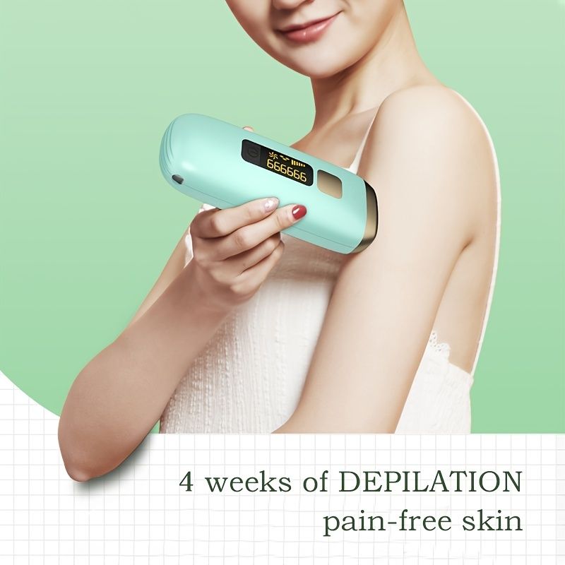 1pc Ipl Hair Removal Device For Home Used Effectively Remove Hair Within 4  Weeks Painless And
