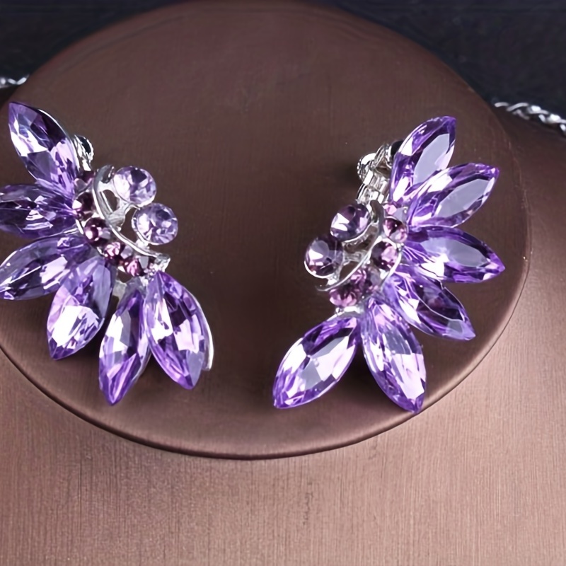 Purple Bridal Jewelry