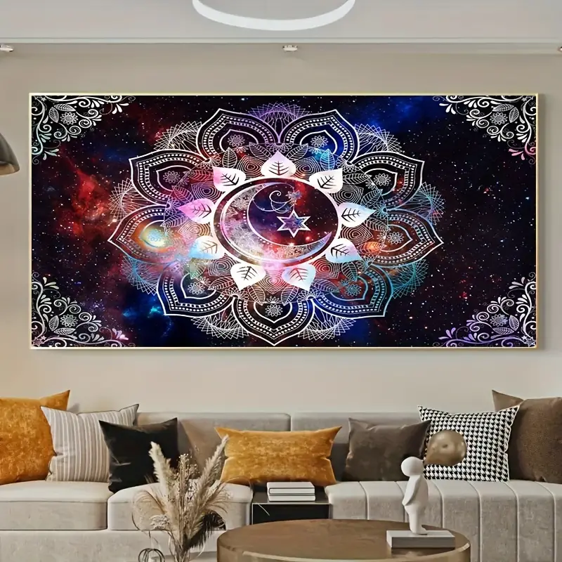 Large Diamond Painting Kits Mandala-big Galaxy Diamond Art For  Adults,starry Night Gem Painting Crafts For Adults Home Wall Decor,diy 5d  Gem Art Perfect For Relaxation - Temu Germany