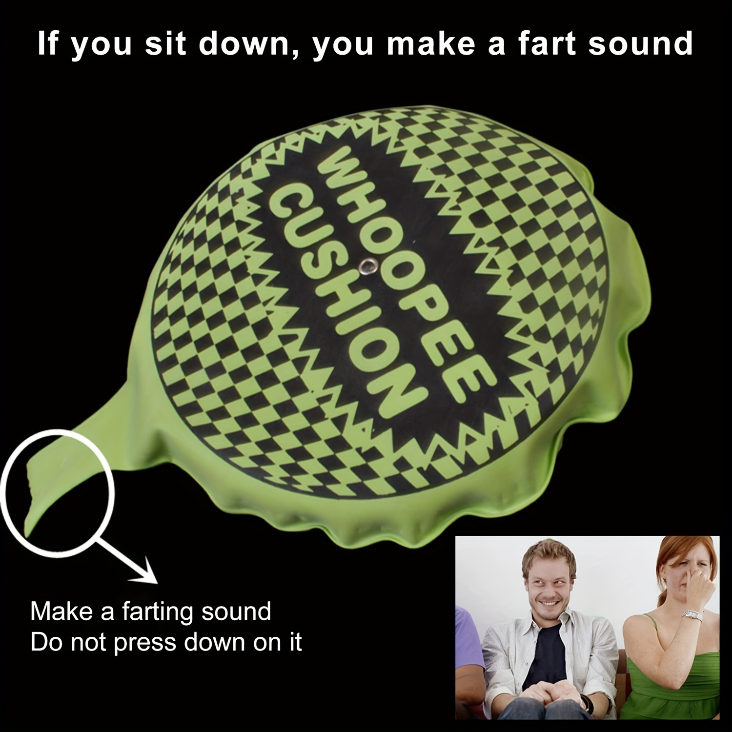 Fart Pad Tricky Cushion Artifact Will Fart Toy Creative Decompression Funny  Toy