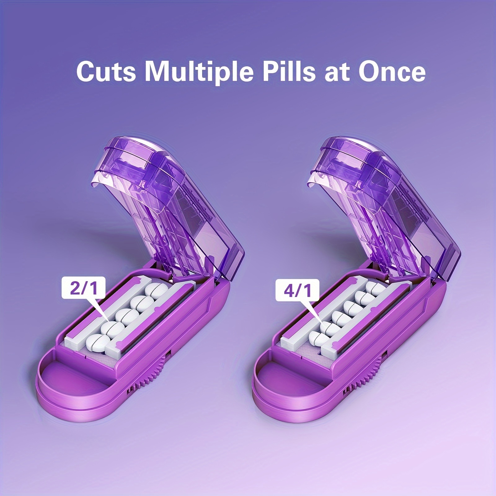 Adjustable Pill Cutter for Small Pills, Precise Cutting