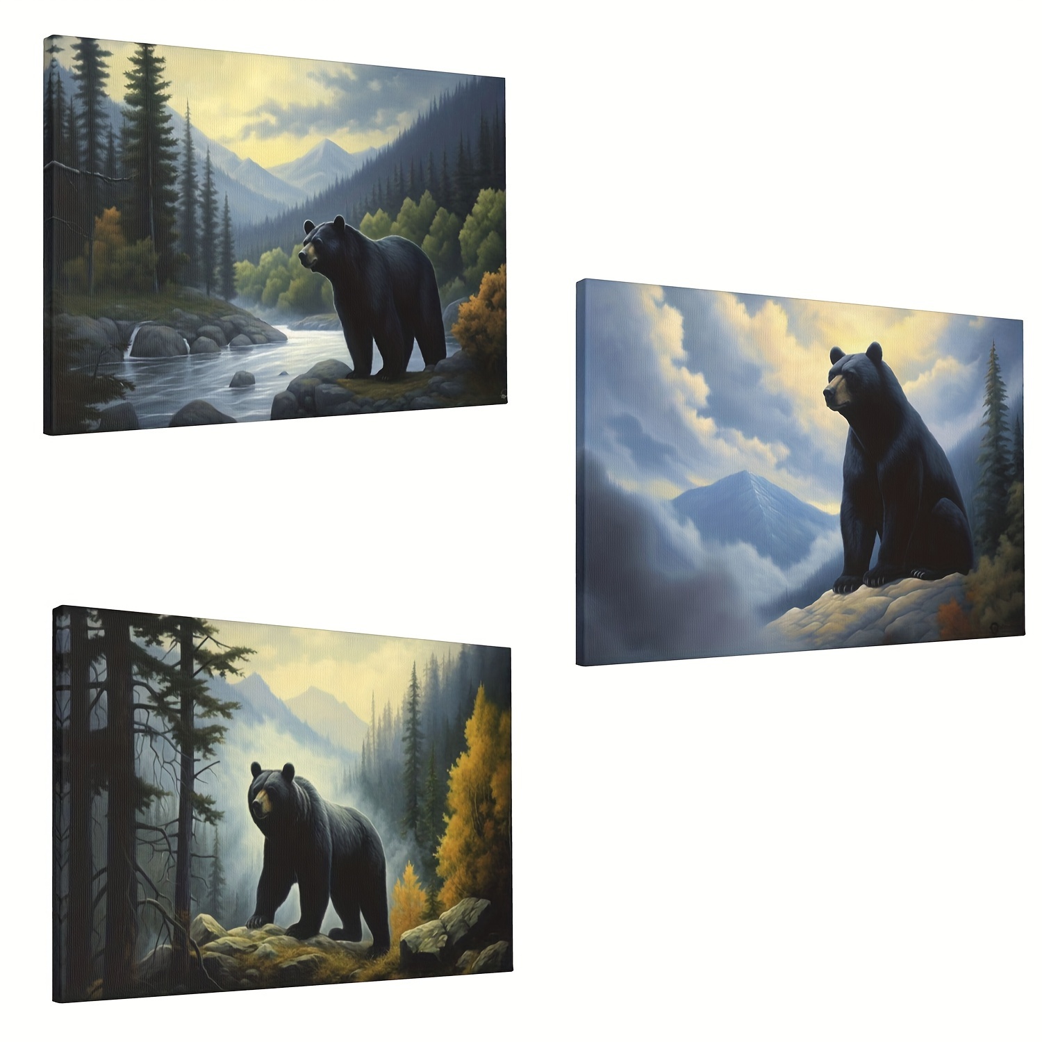 Bear Painting - Temu