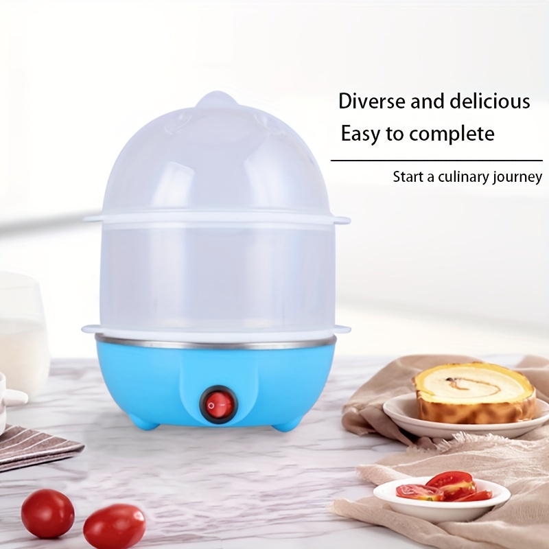 BEAR Mini Household Electric Egg Steamer Boiler Automatic Multi Cooker Egg  Custard Steaming Cooker With Timer - AliExpress