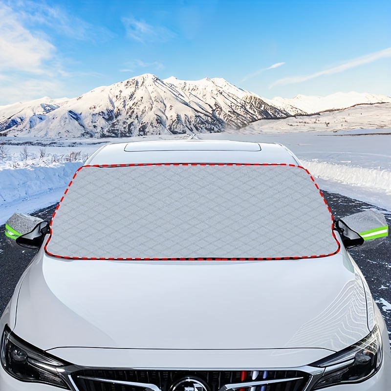 Car Snow Ice Protector Window Windshield Sun Shade Front - Temu