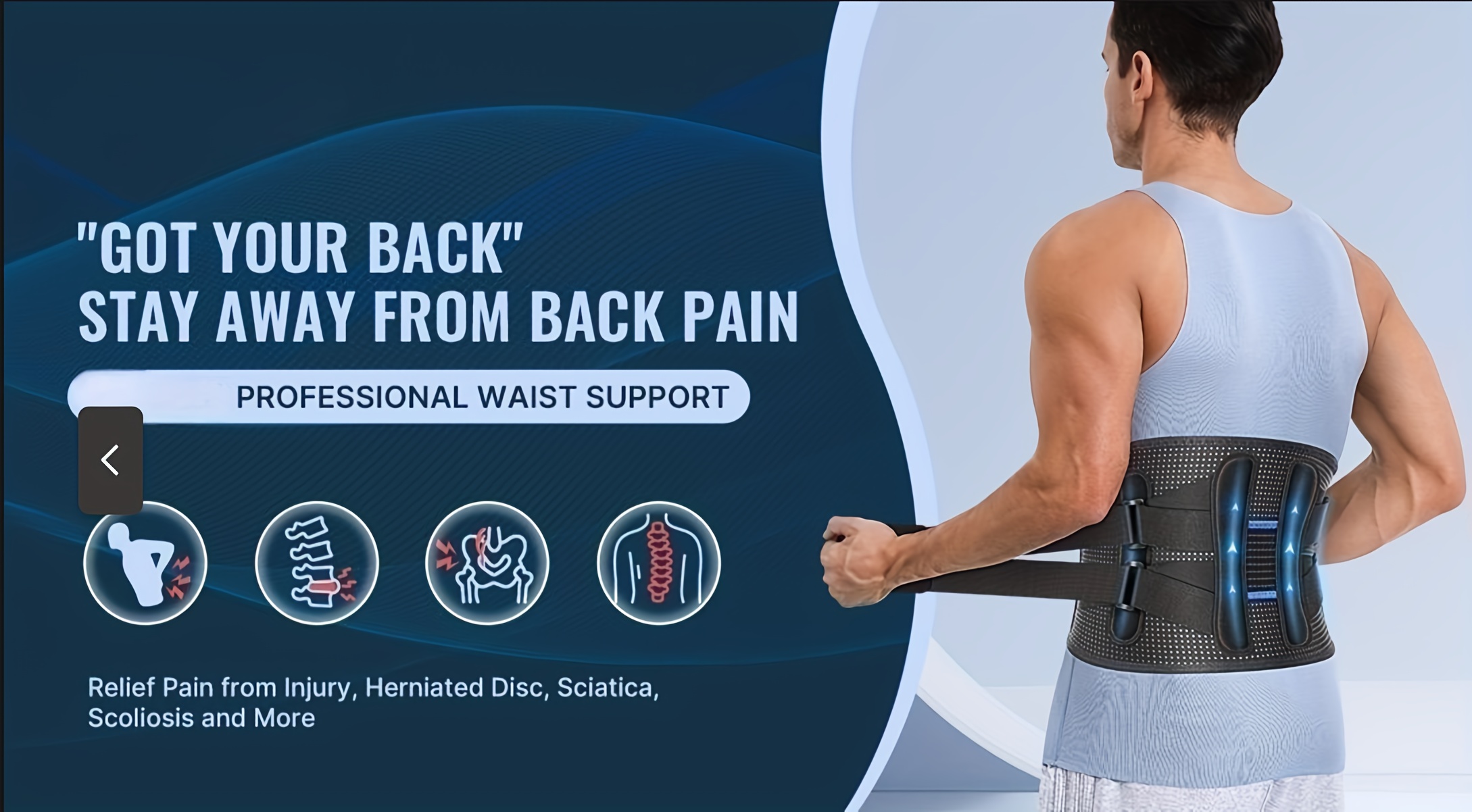 Back Braces Lower Back Pain Relief breathable Back Support - Temu