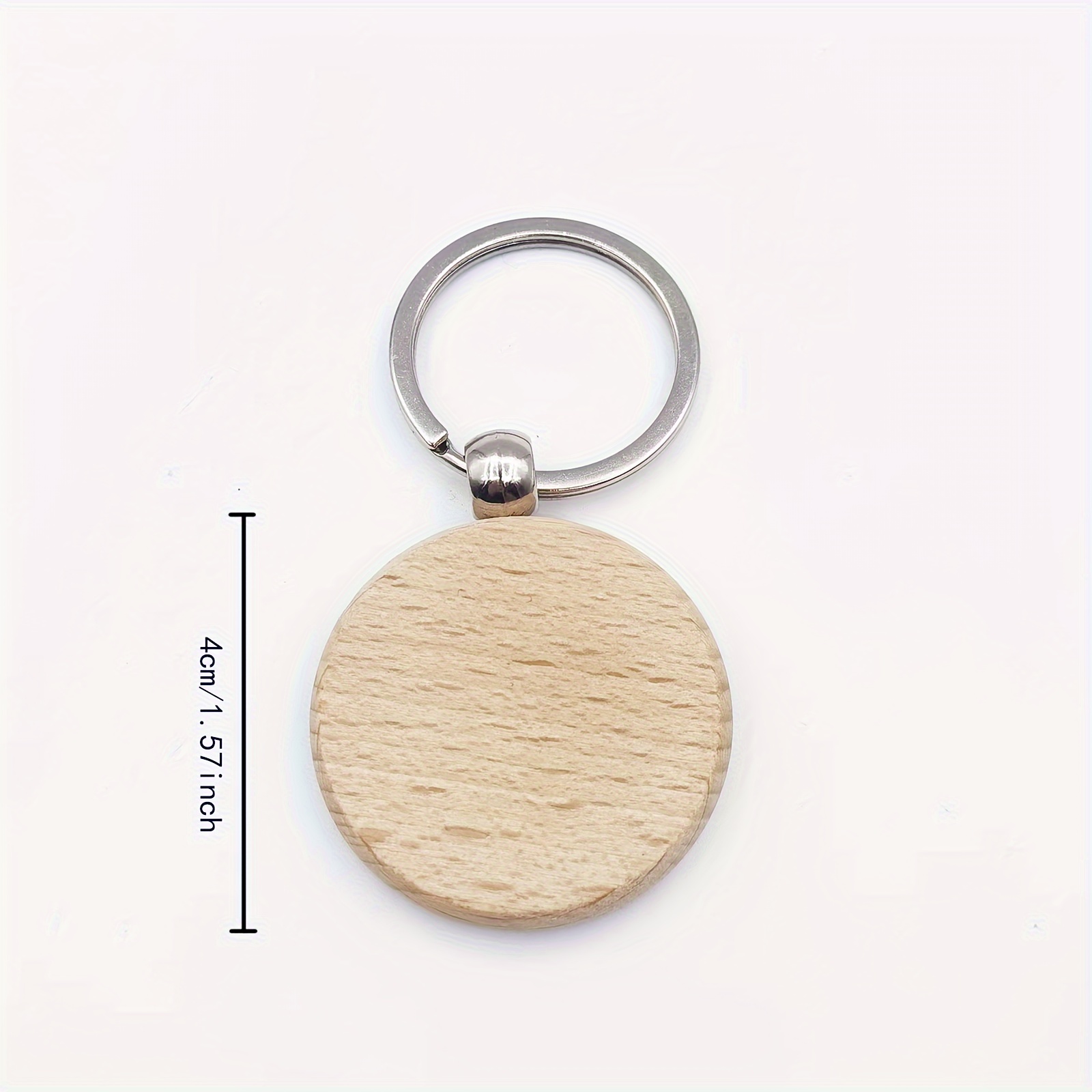 Wooden Keychain Blanks, Blank Wood Keychains for Personalized DIY Crafts,  Round Wood Keyring Blanks for DIY Key Chains, Christmas Pendants, Wall  Hangings, Bag Decorations, Pet Tags (Square) (70 Pcs)
