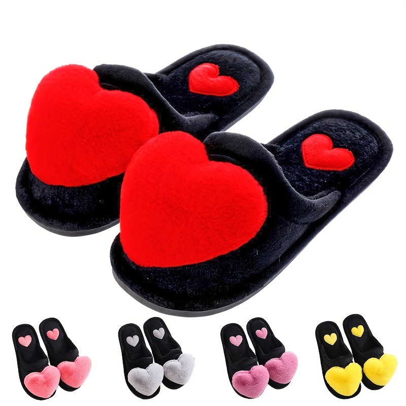 All My Love - Heart Slippers