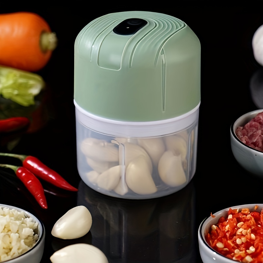 Electric Food Garlic Masher Mini Vegetable Chopper Chili Meat