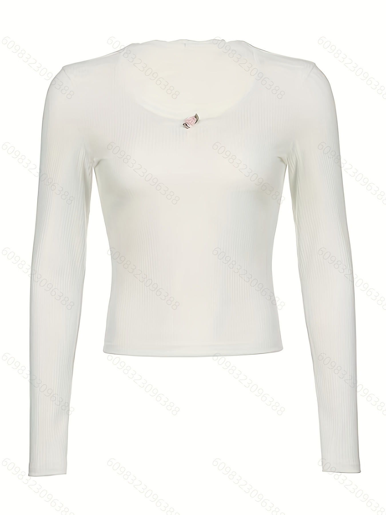 PMUYBHF Womens Fashion Womens Long Sleeve Basic Tshirt Casual Crew Neck  Slim Rib Solid Tshirt Top White Long Sleeve Shirts for Women V Neck Long  Sleeve Blouses for Women Button Down 13.99 