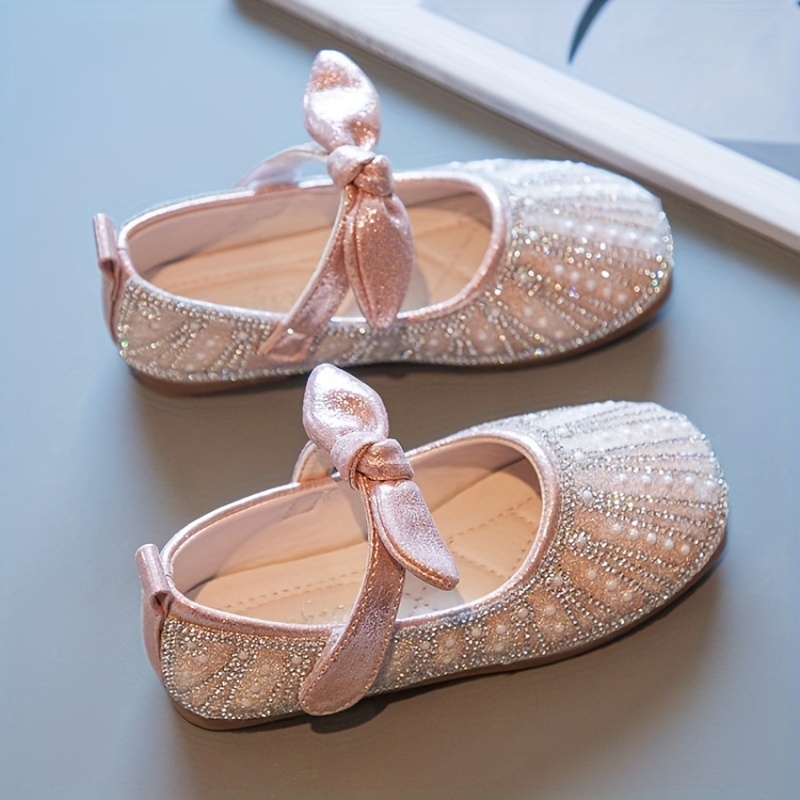 Cute Elegant Bowknot Dance Shoes For Girls Lightweight Soft - Temu  Netherlands