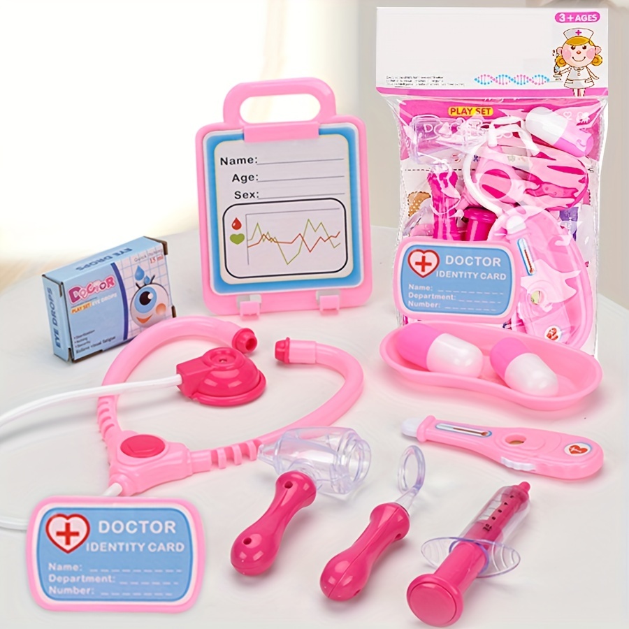 boliger undulate tempereret Childrens Home Medical Equipment Set Simulation Doctor Nurse Game Toy Boy  Girl Role Playing Medical Early Education Puzzle Toy All Accessories Color  Random - Toys & Games - Temu Italy
