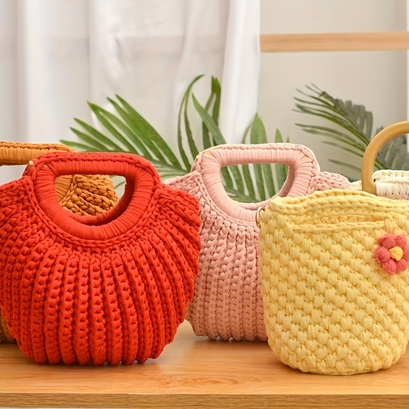 Zpagetti (t shirt) yarn basket Puffy pattern Crochet pattern by