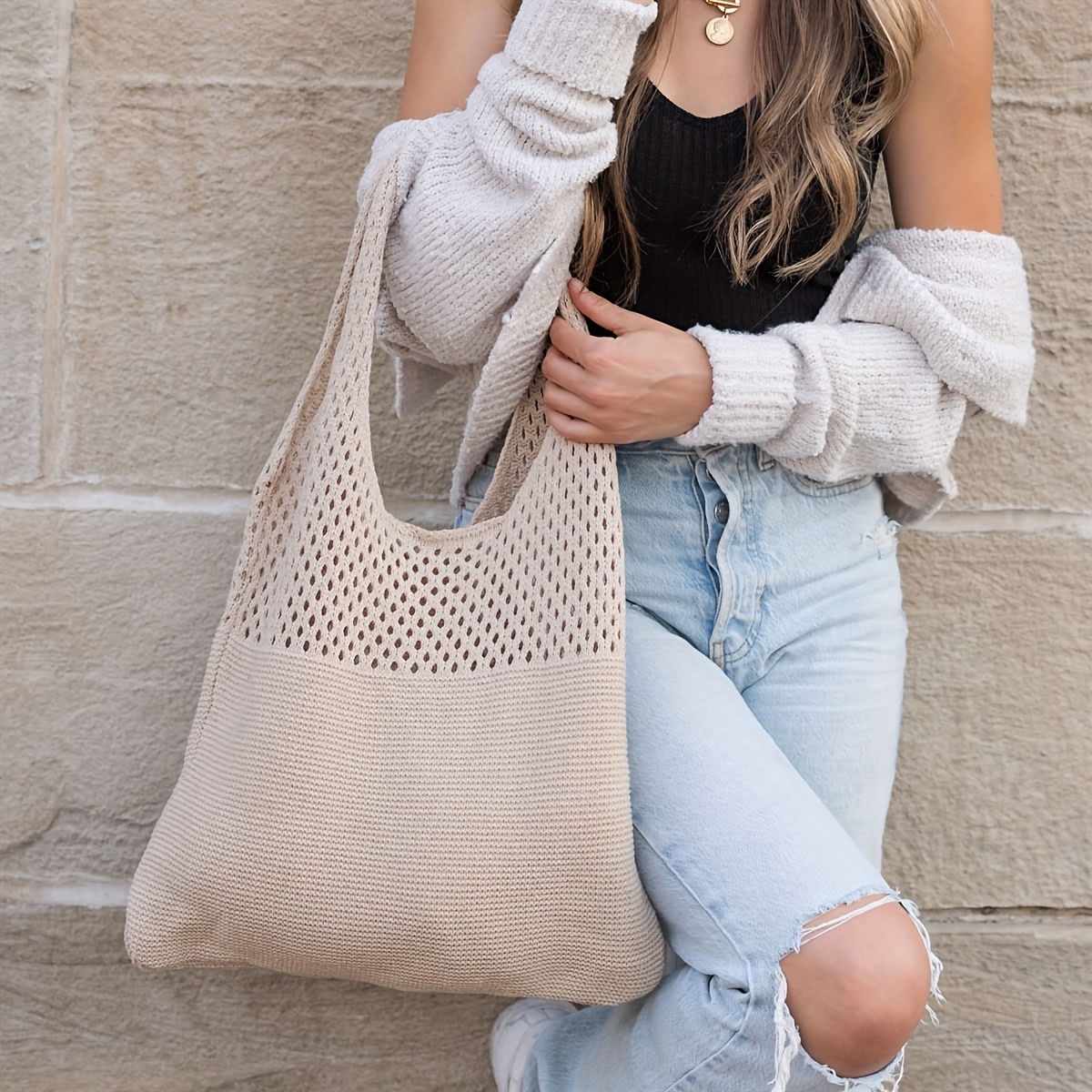 Large slouchy shoulder on sale bag