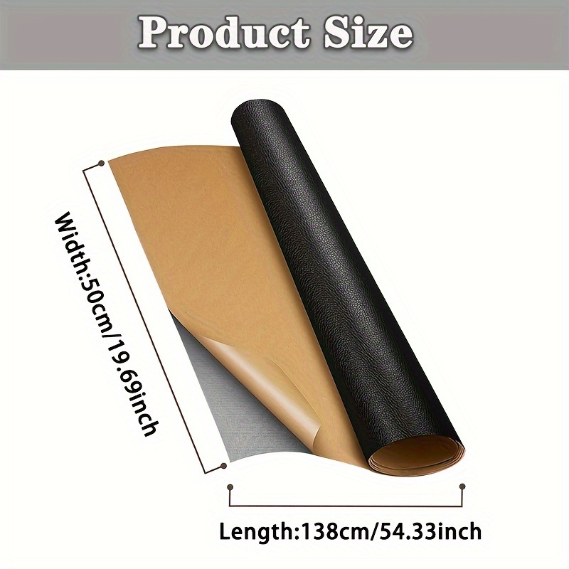 Leather Repair Patch Self-Adhesive Patch Tape Kit for Couch